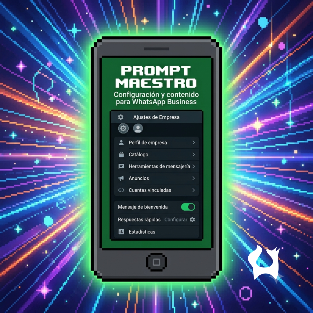 Recurso gratuito: prompt maestro para configuración y contenido de WhatsApp Business